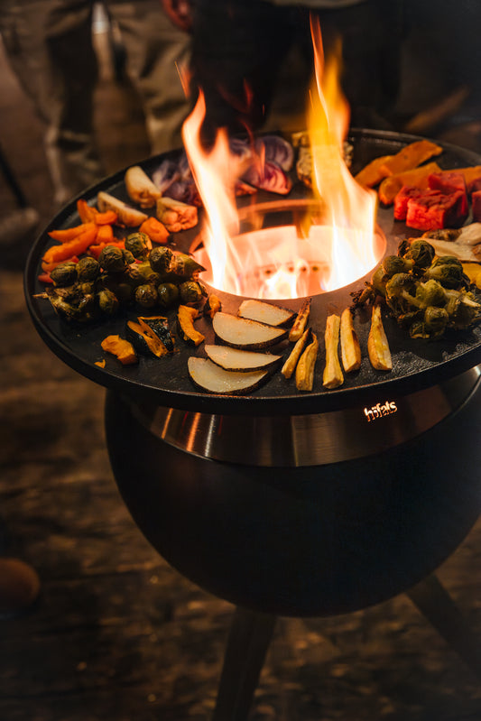 MOON 45 | Fire basket with high Stand