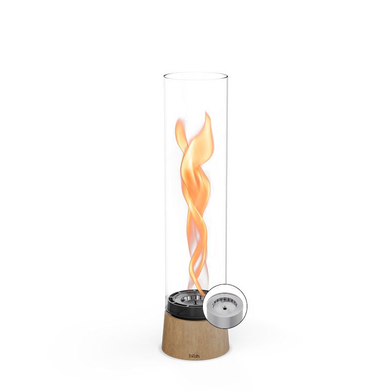 SPIN air 1200 Tabletop Fireplace | Oak