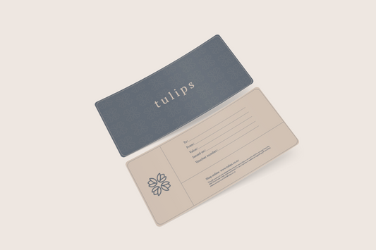 Tulips Physical Gift Voucher